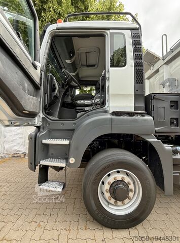 Grue mobile MAN TGS 26.440 - abnehmbarer Heckkran - 6x6