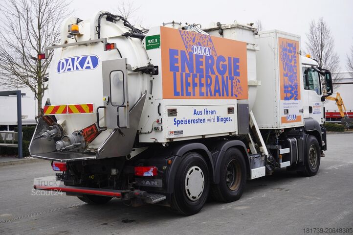Şmieciarka MAN TGS 26.360 / Holzmann Kitchen waste