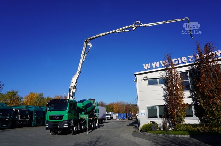 Pompogruszka MAN TGS 35.480 8x4 Concrete Mixer Pump truck