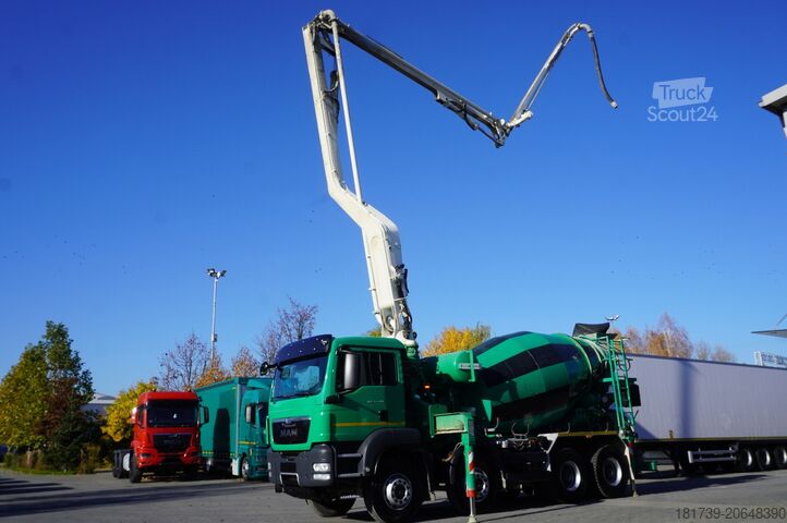 Pumppusuutin MAN TGS 35.480 8x4 Concrete Mixer Pump truck