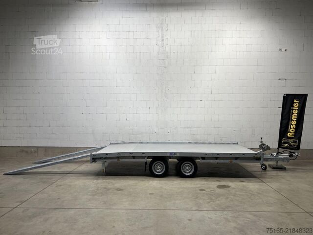 Platform römorku ve evrensel taşıyıcı Hulco Carax-2 3500 Plattform/Universaltransporter
