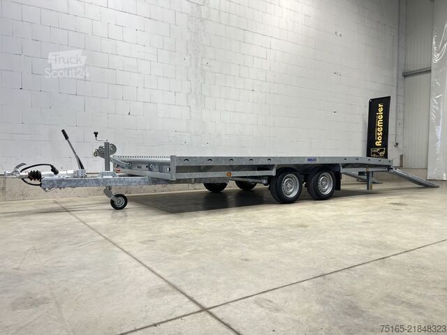 Platform römorku ve evrensel taşıyıcı Hulco Carax-2 3500 Plattform/Universaltransporter