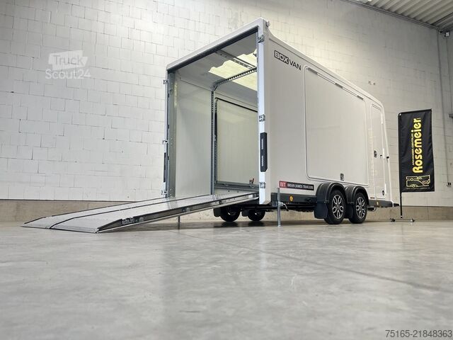 Kofferanhänger Brian James Box Van 600-4018-27-2-12-W Tür Kofferanhänger