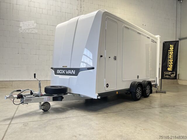 Kofferanhänger Brian James Box Van 600-4018-27-2-12-W Tür Kofferanhänger
