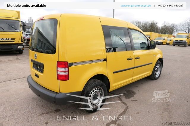 Panelová dodávka Volkswagen Caddy 2.0 TDI 2-Sitzer EURO-5 PARKTRONIK 6-GANG 2xSCHIEBETÜR CoC