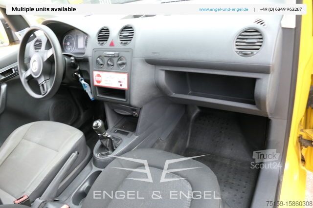 Panelová dodávka Volkswagen Caddy 2.0 TDI 2-Sitzer EURO-5 PARKTRONIK 6-GANG 2xSCHIEBETÜR CoC