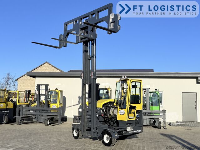 Dört yönlü forklift Combilift C3000XL DUPLEX SPREADER BEAM FREE LIFT