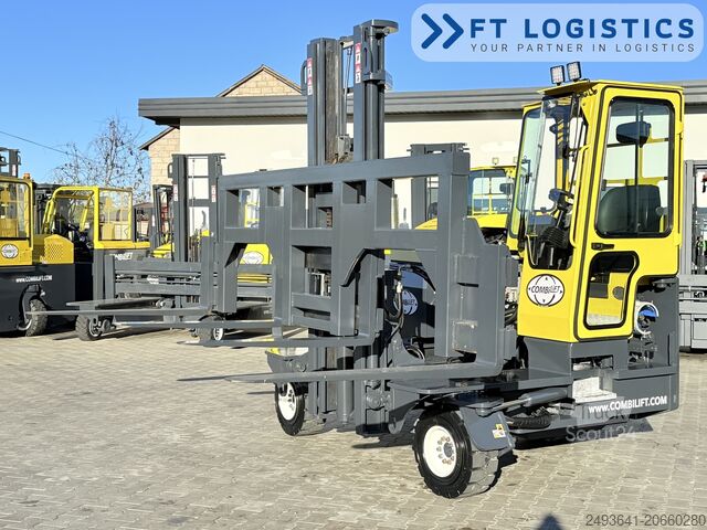 Dört yönlü forklift Combilift C3000XL DUPLEX SPREADER BEAM FREE LIFT