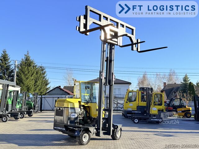 Dört yönlü forklift Combilift C3000XL DUPLEX SPREADER BEAM FREE LIFT