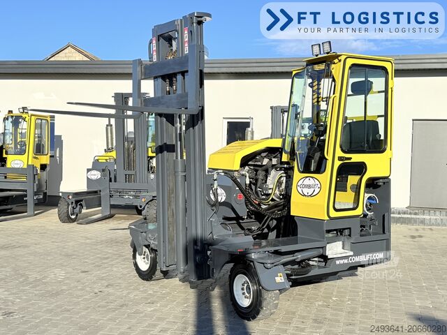 Dört yönlü forklift Combilift C3000XL DUPLEX SPREADER BEAM FREE LIFT