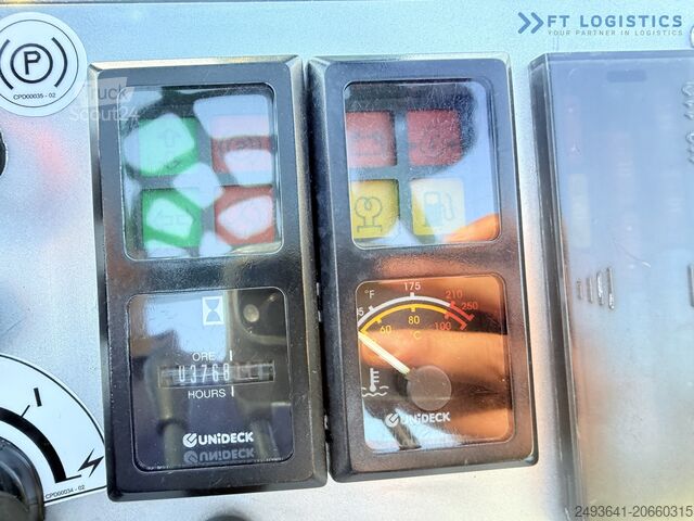 Dört yönlü forklift Combilift C2500CB DIESEL TRIPLEX 5500 FREE LIFT