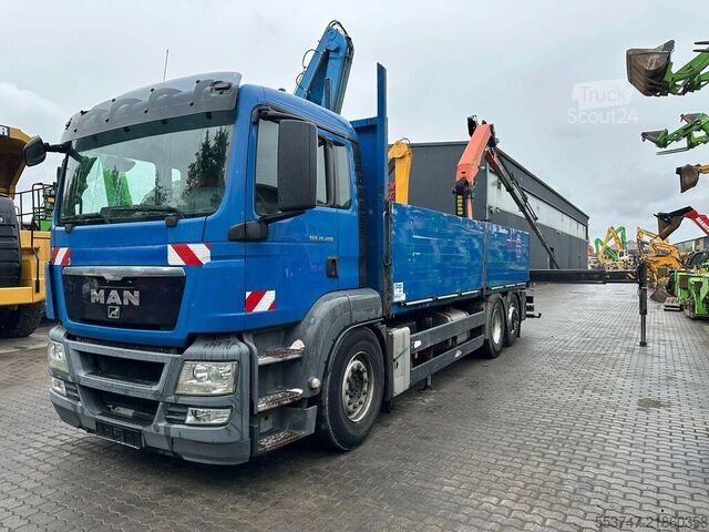 Platformas piekabe MAN TGS 26.400 / AC