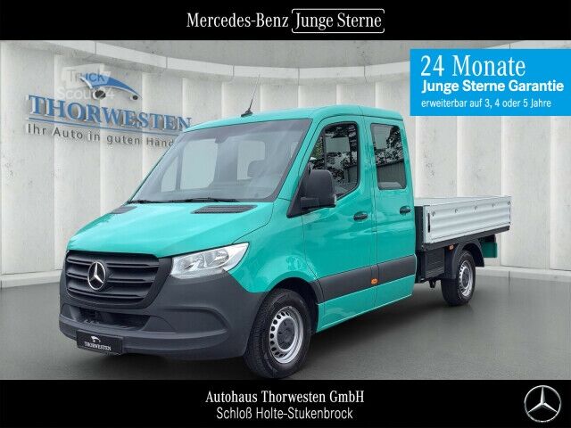 Transporter mit Doppelkabine Mercedes-Benz Sprinter 211 CDI Pritsche Doka DAB Radio