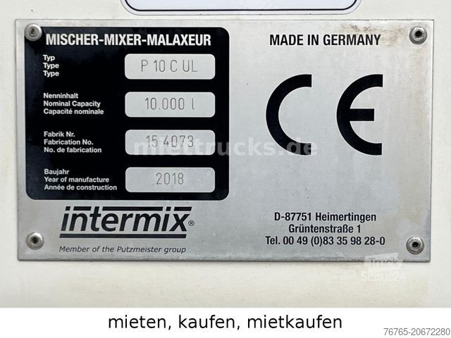 Betongblandarbilar MAN 32.420 Putzmeister 10m³ mieten,kaufen,mietkaufen