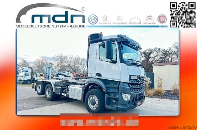 Kroklastbil MERCEDES-BENZ Arocs 2548 6x4-2 Allrad Abrollkipper RS 3,9m