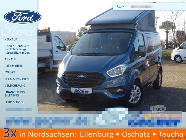 Τροχόσπιτο αυτοκινούμενο FORD Nugget 185PS Autm. Markise AHK ACC Navi SHZ