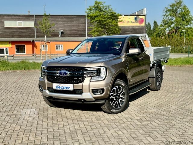 Tippbil skåpbil FORD Ranger Limited Autom EXtraKab 3-S.-Kipper 360Kam