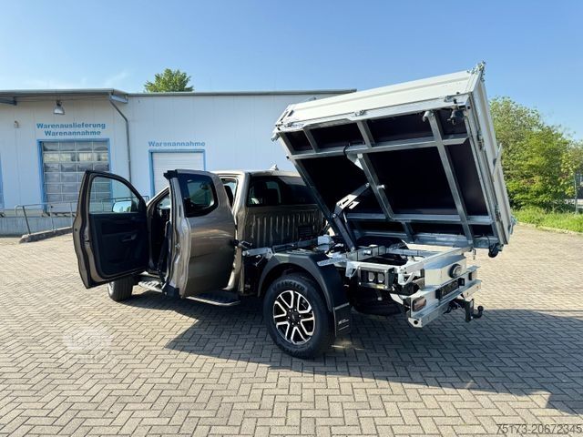 Tippbil skåpbil FORD Ranger Limited Autom EXtraKab 3-S.-Kipper 360Kam