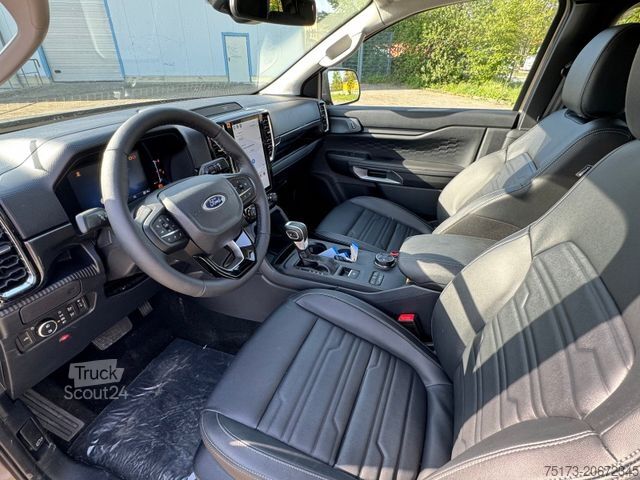 Tippbil skåpbil FORD Ranger Limited Autom EXtraKab 3-S.-Kipper 360Kam