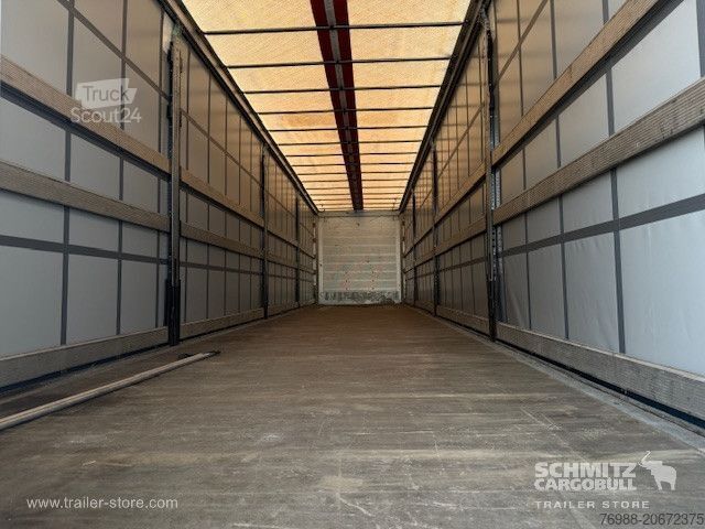 Atvira puspriekabė su tentu Schmitz Cargobull Curtainsider Standard Getränke