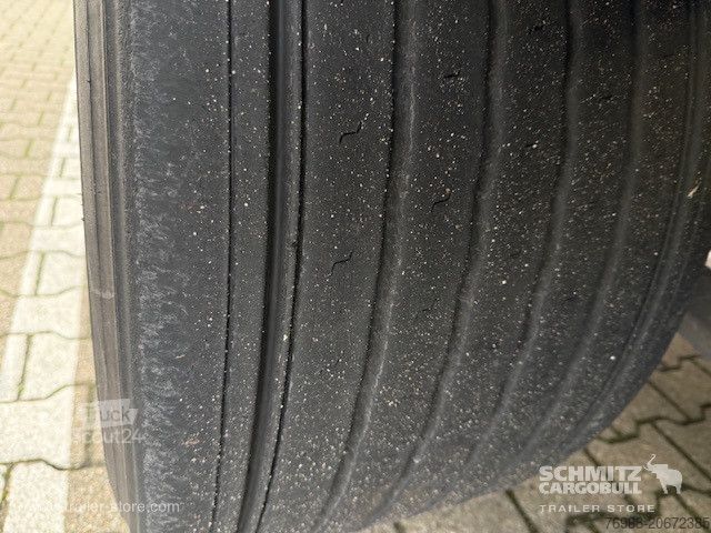 Atvira puspriekabė su tentu Schmitz Cargobull Curtainsider Mega