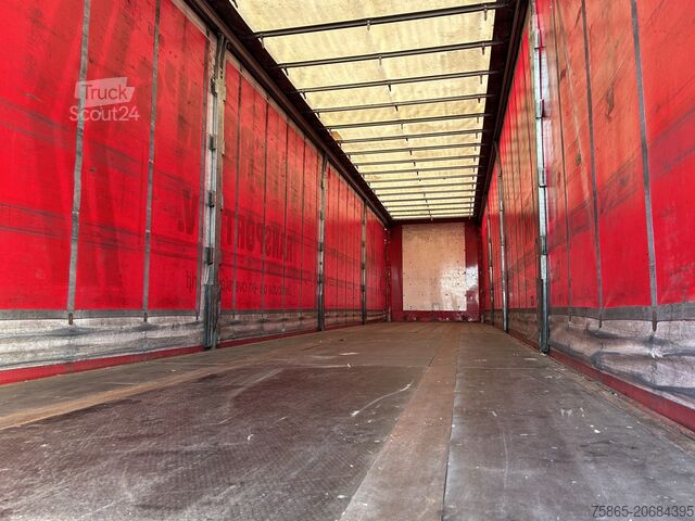 Schuifzeilen Pacton T3-001 / Curtainside Trailer / BPW Drum / APK T...