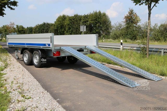 Ρυμουλκούμενο αυτοκινήτου BLYSS Hochlader Anhänger 330x180x40cm 2700kg zGG