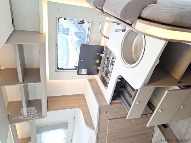 Half-integraal camper CARADO pro+ T 338 SAT/TV, NAVI, RFK, HUBBETT