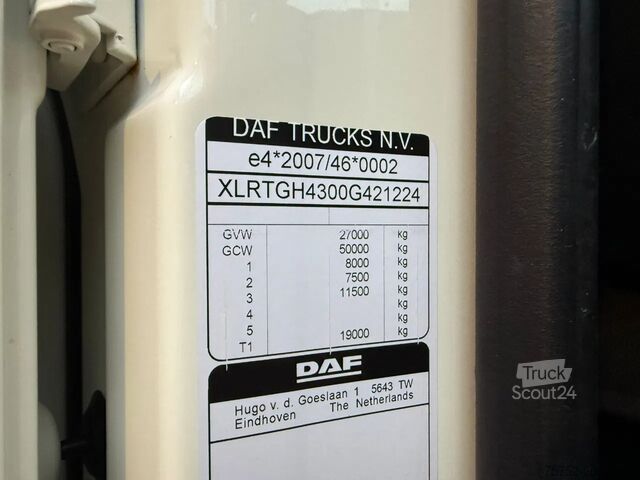 Standaard-SZM DAF XF 480 6X2 FTG SSC Super Space 327.844KM! PTO-P...