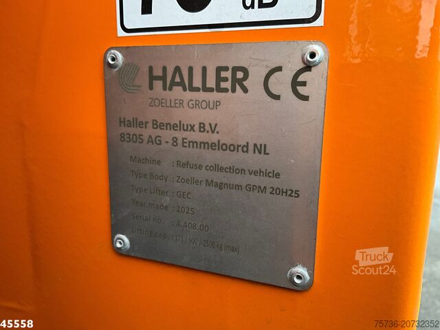 Véhicule de collecte des déchets DAF FAG XD 340 Euro 6 Geesink 20m³