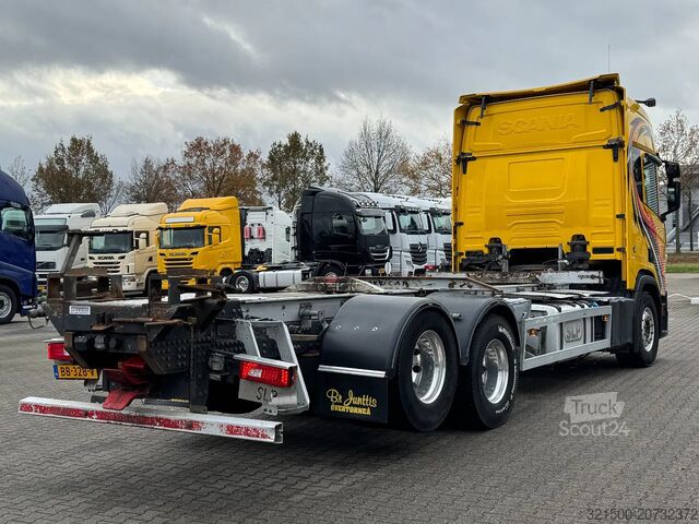 Шаси с кабина Scania R650 V8 6x2 WB 4.95mtr Retarder Full Air