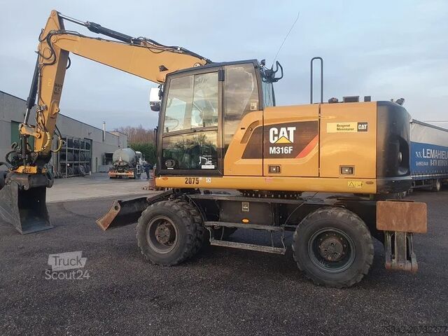 Mobiele graafmachine Caterpillar Caterpillar M316F