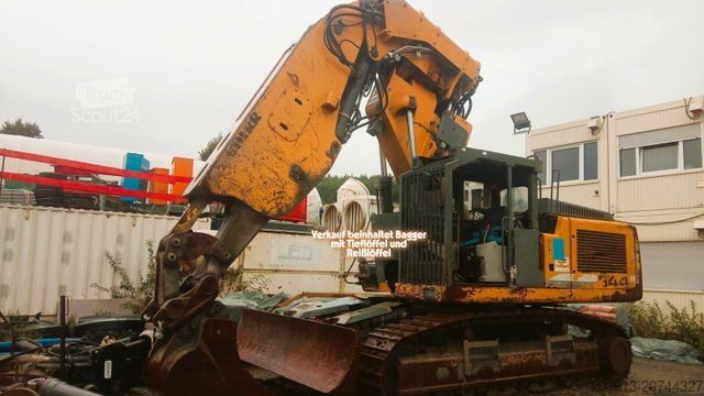 Excavatrice à chaînes LIEBHERR R944C T Kettenbagger 43 Ton Tunnel 9.900 h
