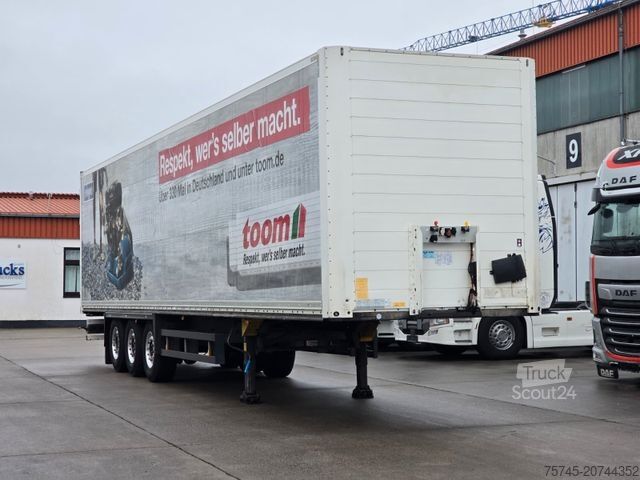 Box semitrailer SCHMITZ CARGOBULL SCB S3B SKO24/L * LIFT * ALCOA * 1.HAND *