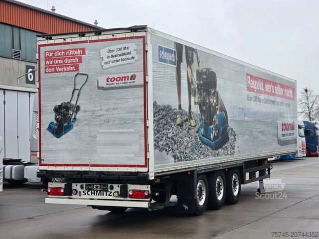 Box semitrailer SCHMITZ CARGOBULL SCB S3B SKO24/L * LIFT * ALCOA * 1.HAND *