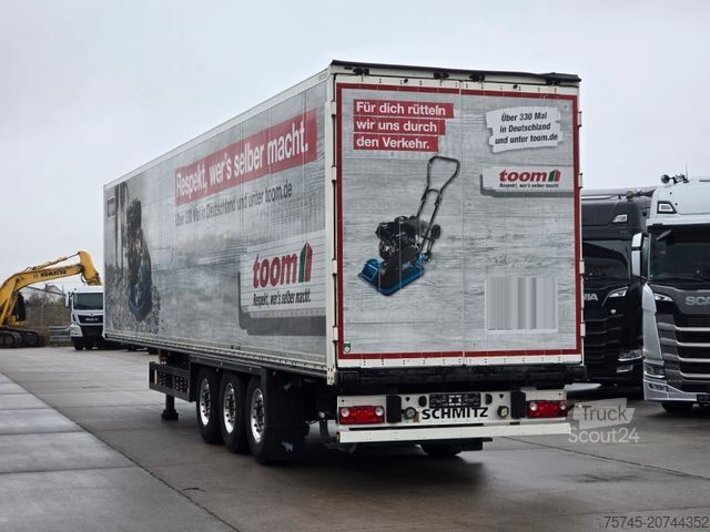 Box semitrailer SCHMITZ CARGOBULL SCB S3B SKO24/L * LIFT * ALCOA * 1.HAND *