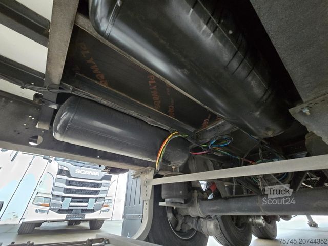 Box semitrailer SCHMITZ CARGOBULL SCB S3B SKO24/L * LIFT * ALCOA * 1.HAND *