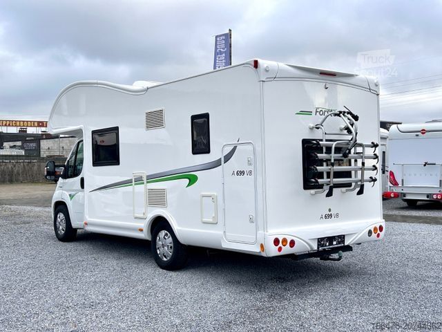 Τροχόσπιτο με προεξοχή (alcove) FORSTER A 699 VB *Etagenbetten-2xKlima-Automatik*