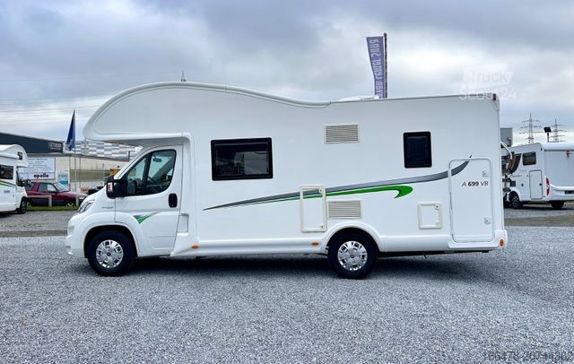 Τροχόσπιτο με προεξοχή (alcove) FORSTER A 699 VB *Etagenbetten-2xKlima-Automatik*