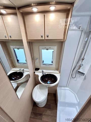 Τροχόσπιτο με προεξοχή (alcove) FORSTER A 699 VB *Etagenbetten-2xKlima-Automatik*