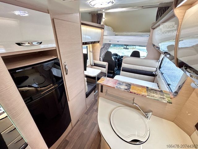 Τροχόσπιτο με προεξοχή (alcove) FORSTER A 699 VB *Etagenbetten-2xKlima-Automatik*