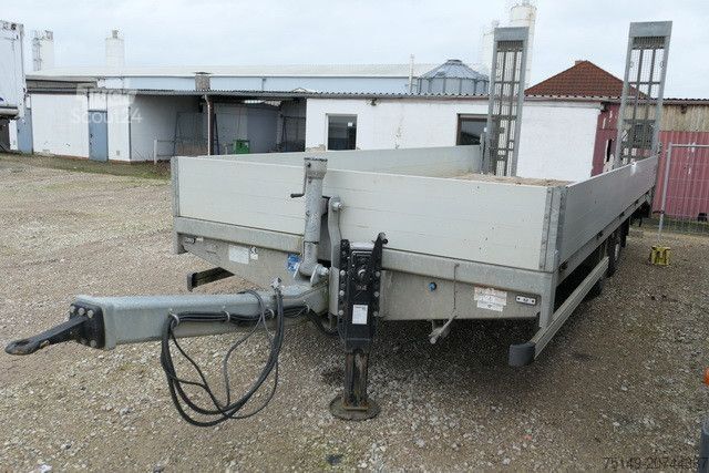 Low loader trailer HUMBAUR HBT 116225 BS, Verzinkt, Rampen, Tandem, 6.200mm
