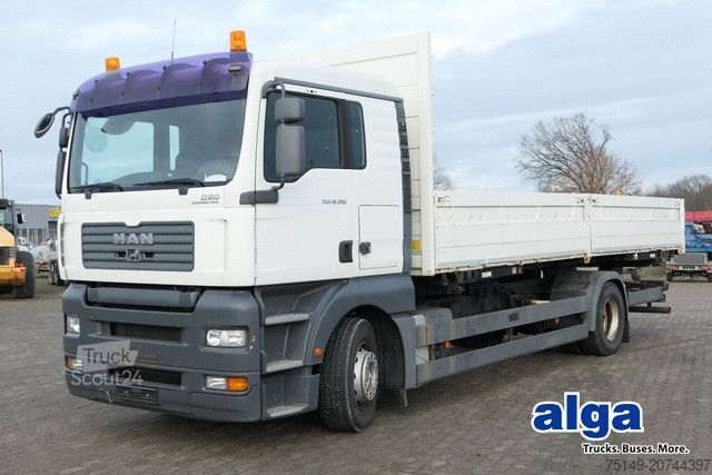 Samochód z wymienną zabudową MAN 18.350 TGA 4x2, 119tkm, BDF, Klima, AHK