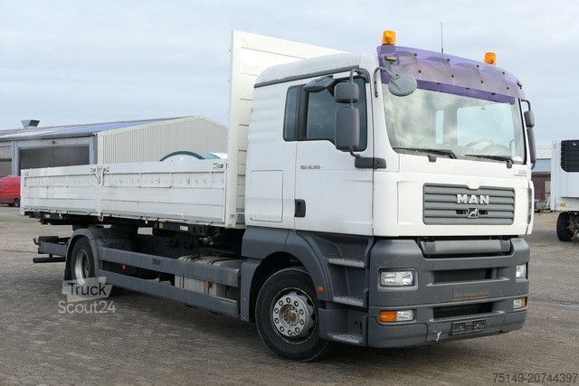 Samochód z wymienną zabudową MAN 18.350 TGA 4x2, 119tkm, BDF, Klima, AHK