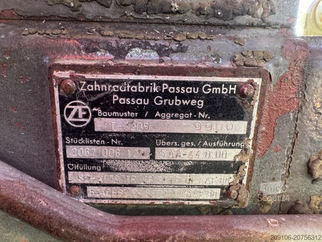 Ciągnik STEYR 980 Schlepper