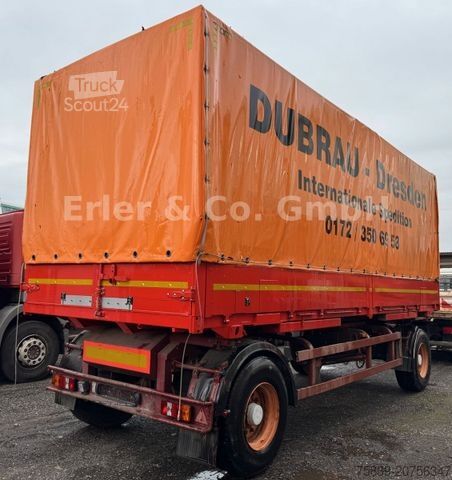 Ρυμουλκούμενο εναλλάξιμου σασί KÖGEL SAF Achsen, inklusive Aufbau