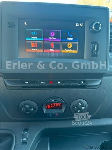 Transporter mit Pritsche & Plane RENAULT Master 2,3 dCI, Double Schlafkabine, 3,5 t