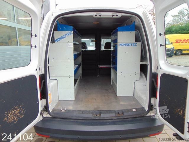 Fourgon tôlé VOLKSWAGEN Caddy Maxi 2.0 TDI -KLIMA-Regaleinbau-HFT-