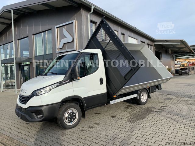 Driezijdige kipper bestelwagen IVECO Daily 50C18HA8 AUT 3SKIPPER TEMP DIFF AHK AKTION