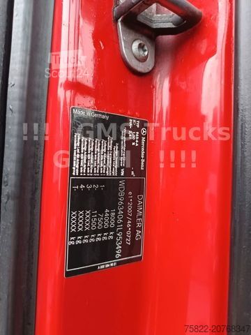 Yüksek hacimli çekici MERCEDES-BENZ Actros 1843 / Retarder / German